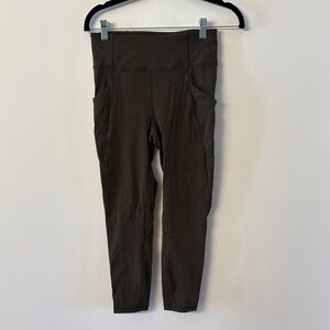Lululemon Athletica Dark Olive Leggings